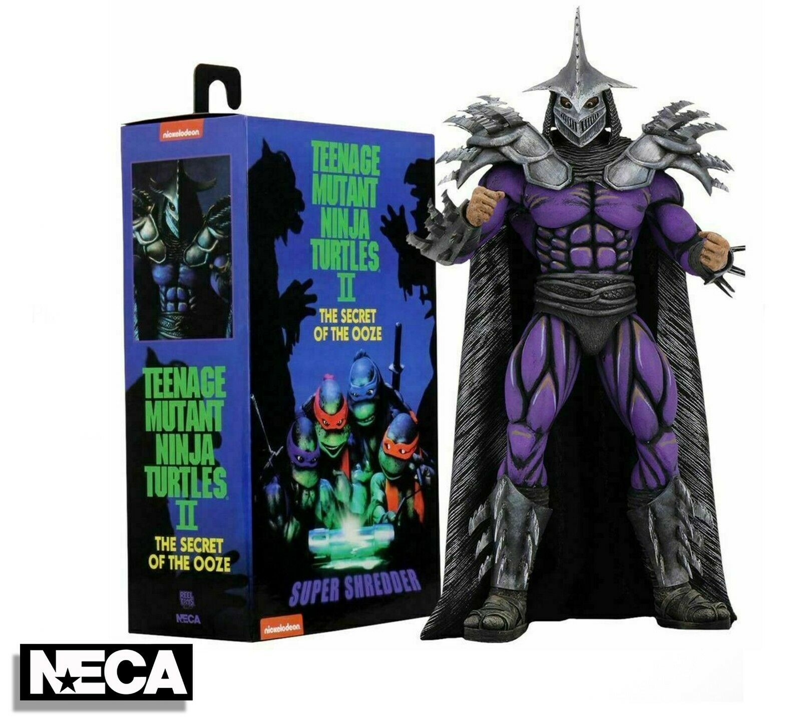 NECA 7 TMNT 1990 Movie Deluxe Super Shredder Figure